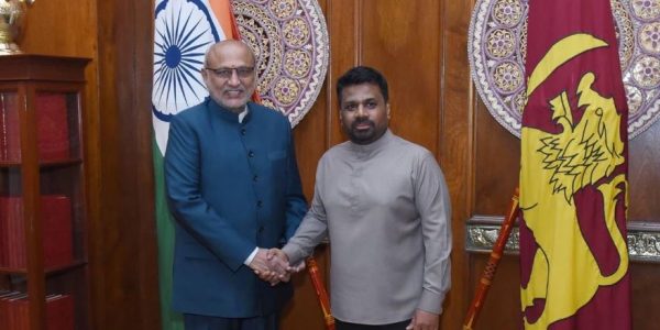 ஜனாதிபதி மற்றும் இந்திய துணை ஜனாதிபதி இடையே சந்திப்பு